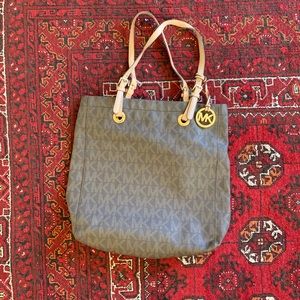 Michael Kors Brown Logo Tote Bag